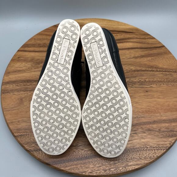 Linea Paolo Felicia Boots Womens 8 M Black Hidden Wedge Ankle Casual Bootie Zip - Picture 7 of 9